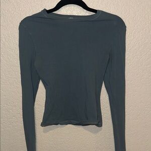 SKIMS Long Sleeve Top - Slate Gray